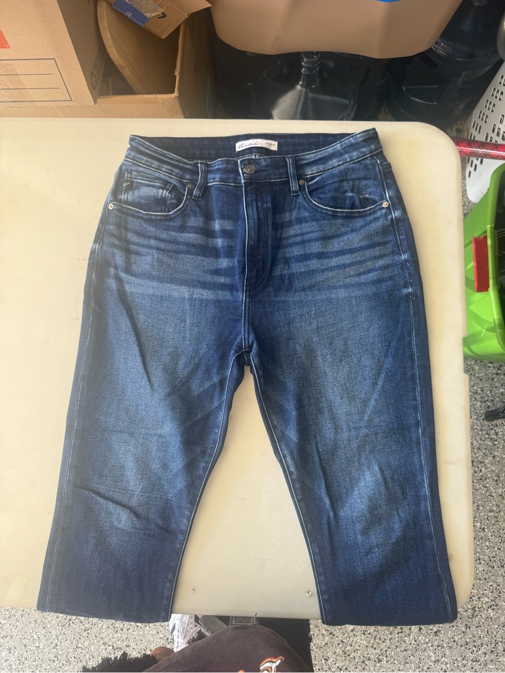 Women's Dark Blue Denim Jeans